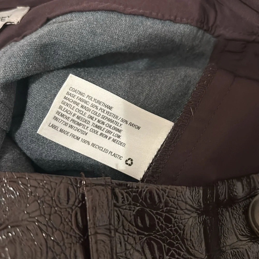 Rachel Comey Target Faux Leather Midi Skirt - Picture 15 of 16